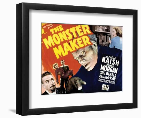 The Monster Maker - 1944-null-Framed Giclee Print