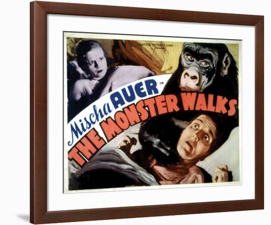 The Monster Walks - 1932 II-null-Framed Giclee Print