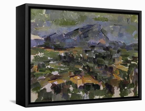 The Mont Sainte-Victoire, 1905-Paul Cézanne-Framed Premier Image Canvas