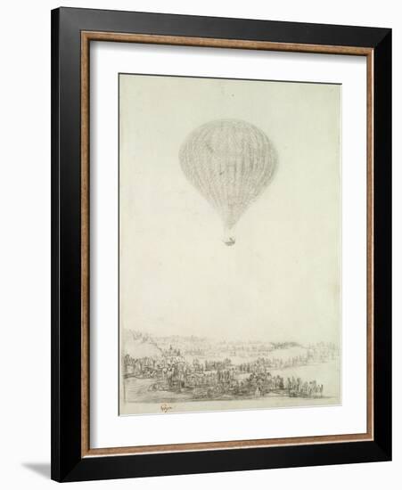 The Montgolfier Brothers, C.1800-08-Francisco de Goya-Framed Giclee Print