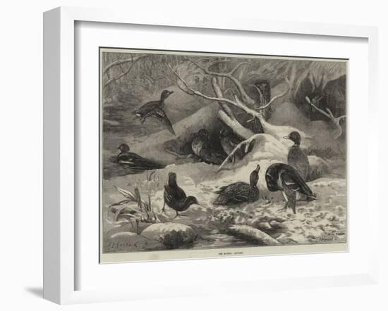 The Months, January-George Bouverie Goddard-Framed Giclee Print