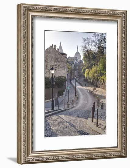 The Montmartre Area with the Sacre Coeur Basilica in the Background, Paris, France, Europe-Julian Elliott-Framed Photographic Print