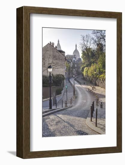 The Montmartre Area with the Sacre Coeur Basilica in the Background, Paris, France, Europe-Julian Elliott-Framed Photographic Print