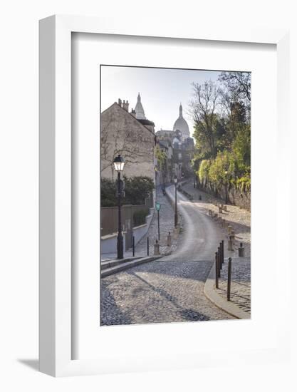 The Montmartre Area with the Sacre Coeur Basilica in the Background, Paris, France, Europe-Julian Elliott-Framed Photographic Print