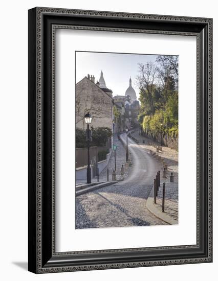 The Montmartre Area with the Sacre Coeur Basilica in the Background, Paris, France, Europe-Julian Elliott-Framed Photographic Print