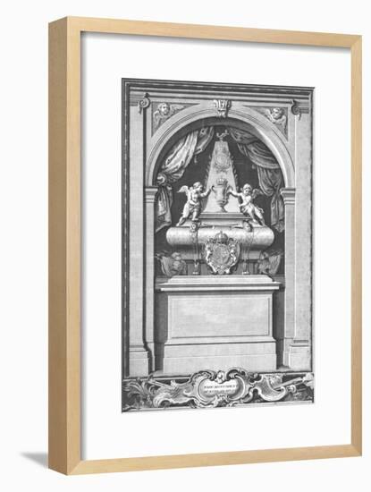 'The Monument of King James II. Erected in...Paris in the year 1703.', c1753-Unknown-Framed Giclee Print