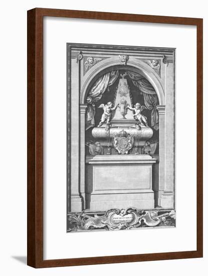 'The Monument of King James II. Erected in...Paris in the year 1703.', c1753-Unknown-Framed Giclee Print