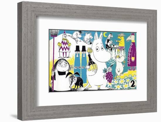 The Moomins Comic Cover 2-Tove Jansson-Framed Art Print