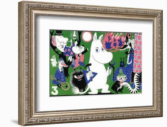 The Moomins Comic Cover 3-Tove Jansson-Framed Art Print