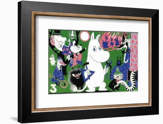 The Moomins Comic Cover 3-Tove Jansson-Framed Art Print