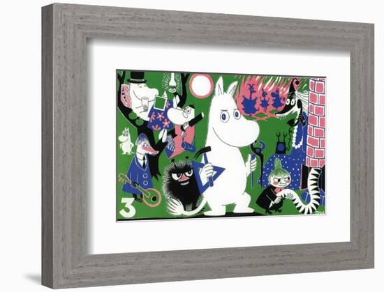 The Moomins Comic Cover 3-Tove Jansson-Framed Art Print