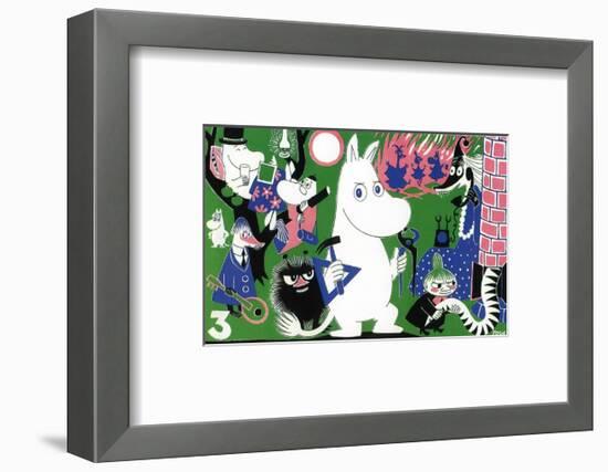 The Moomins Comic Cover 3-Tove Jansson-Framed Art Print