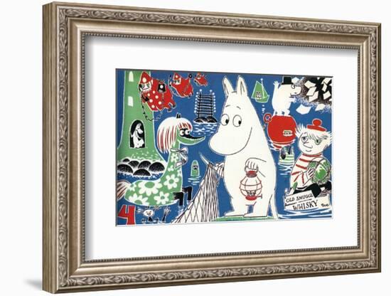 The Moomins Comic Cover 4-Tove Jansson-Framed Art Print