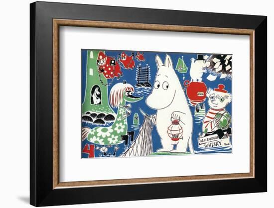 The Moomins Comic Cover 4-Tove Jansson-Framed Art Print