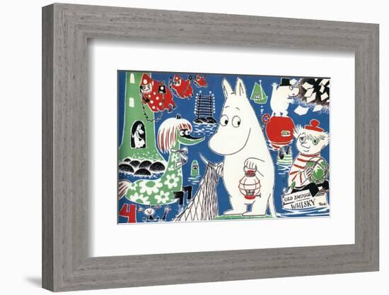 The Moomins Comic Cover 4-Tove Jansson-Framed Art Print