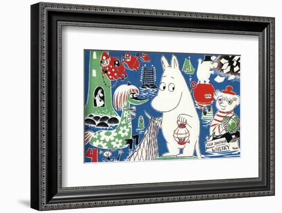 The Moomins Comic Cover 4-Tove Jansson-Framed Art Print