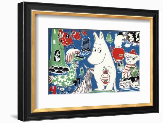 The Moomins Comic Cover 4-Tove Jansson-Framed Art Print