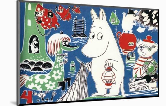The Moomins Comic Cover 4-Tove Jansson-Mounted Art Print