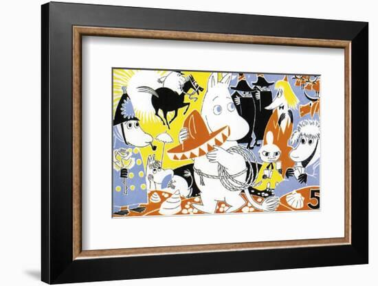 The Moomins Comic Cover 5-Tove Jansson-Framed Art Print