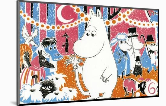 The Moomins Comic Cover 6-Tove Jansson-Mounted Art Print