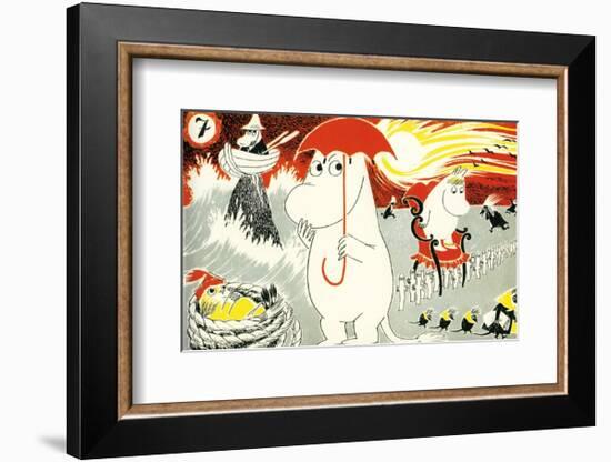 The Moomins Comic Cover 7-Tove Jansson-Framed Art Print