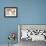 The Moomins Comic Cover 7-Tove Jansson-Framed Art Print displayed on a wall