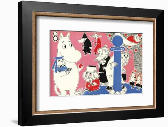 The Moomins Comic Cover 8-Tove Jansson-Framed Art Print