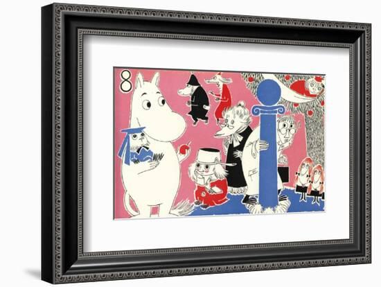 The Moomins Comic Cover 8-Tove Jansson-Framed Art Print