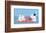 The Moomins Picnic-Tove Jansson-Framed Art Print
