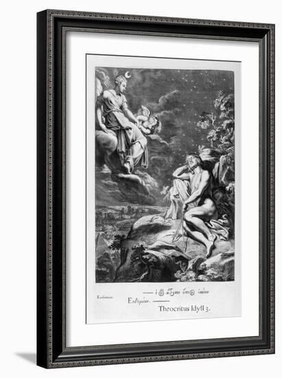 The Moon and Endymion, 1655-Michel de Marolles-Framed Giclee Print