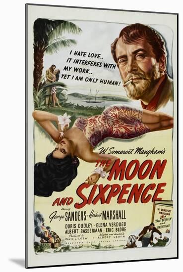 The Moon and Sixpence, Elena Verdugo, George Sanders, 1942-null-Mounted Art Print