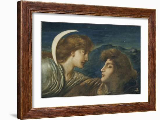 The Moon and Sleep-Simeon Solomon-Framed Giclee Print