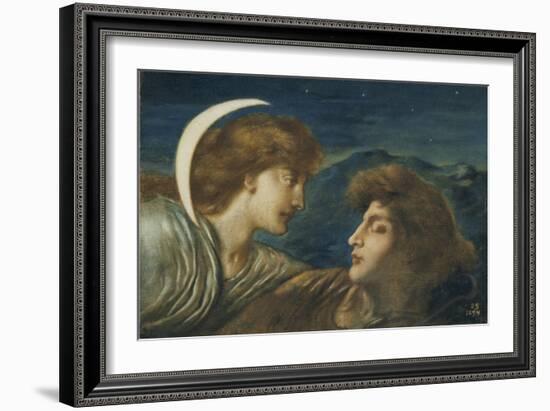 The Moon and Sleep-Simeon Solomon-Framed Giclee Print