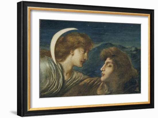 The Moon and Sleep-Simeon Solomon-Framed Giclee Print