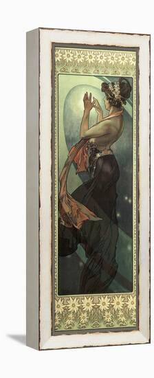 The Moon and the Stars: Pole Star, 1902-Alphonse Mucha-Framed Premier Image Canvas