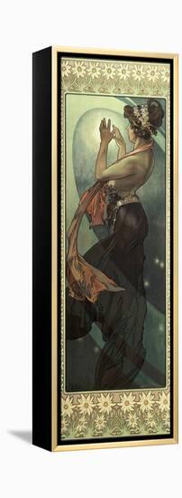 The Moon and the Stars: Pole Star, 1902-Alphonse Mucha-Framed Premier Image Canvas