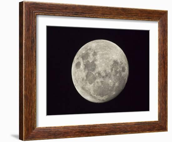 The Moon As Seen from the Southern Hemisphere-Stocktrek Images-Framed Photographic Print