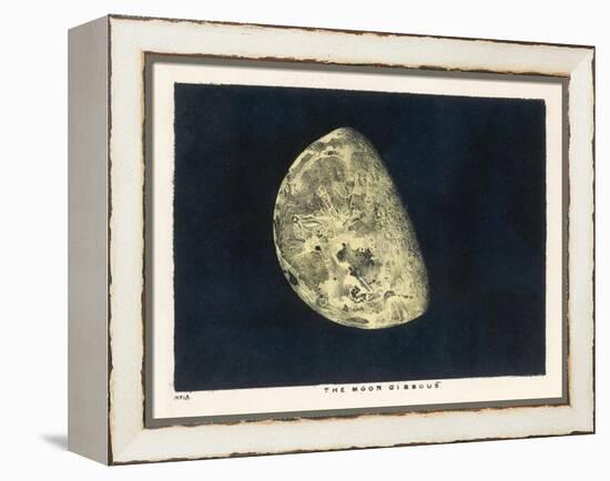 The Moon Gibbous, in a Decreasing State-Charles F. Bunt-Framed Stretched Canvas