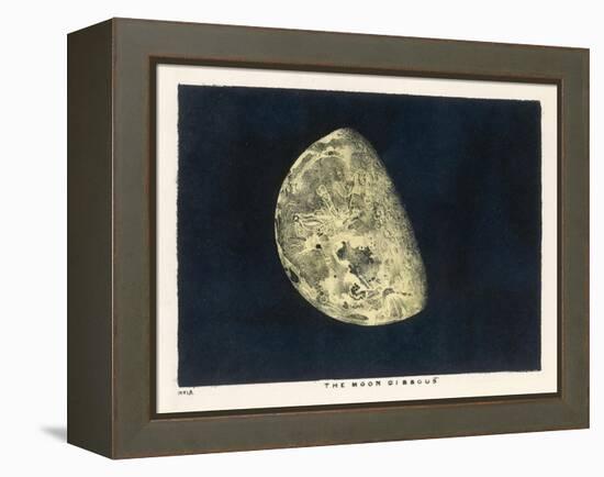 The Moon Gibbous, in a Decreasing State-Charles F. Bunt-Framed Stretched Canvas