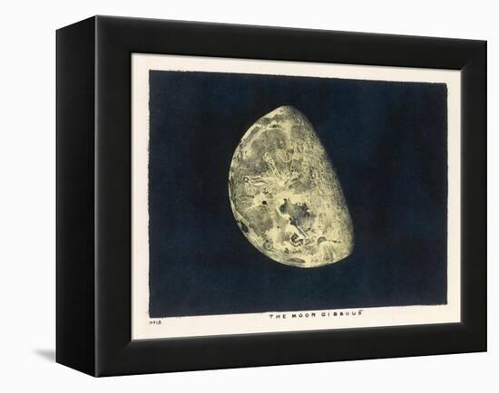 The Moon Gibbous, in a Decreasing State-Charles F. Bunt-Framed Stretched Canvas