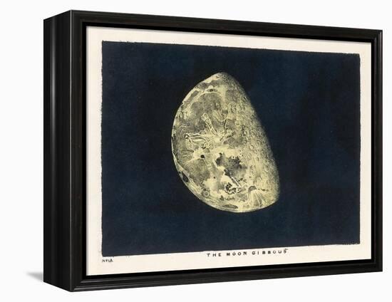 The Moon Gibbous, in a Decreasing State-Charles F. Bunt-Framed Stretched Canvas