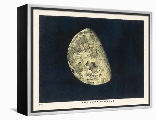 The Moon Gibbous, in a Decreasing State-Charles F. Bunt-Framed Stretched Canvas