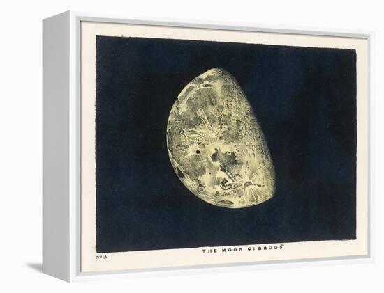 The Moon Gibbous, in a Decreasing State-Charles F. Bunt-Framed Stretched Canvas