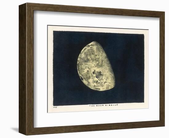 The Moon Gibbous, in a Decreasing State-Charles F. Bunt-Framed Art Print