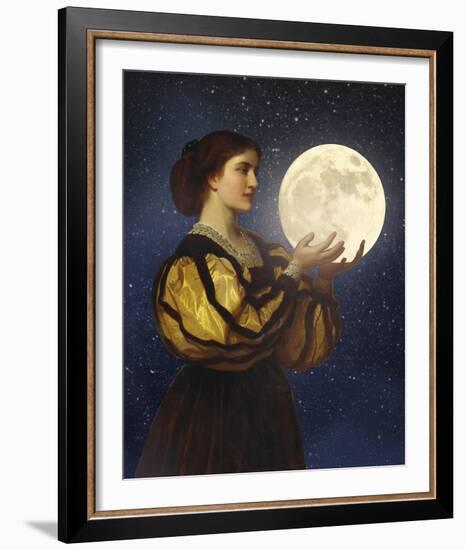 The Moon In Her Hands-Eccentric Accents-Framed Giclee Print