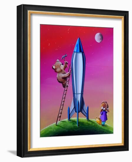 The Moon Mission-Cindy Thornton-Framed Art Print
