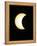 The Moon Partially Covers the Sun During the Peak of an Annular Eclipse Seen from Tel Aviv-null-Framed Premier Image Canvas