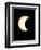 The Moon Partially Covers the Sun During the Peak of an Annular Eclipse Seen from Tel Aviv-null-Framed Photographic Print