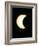 The Moon Partially Covers the Sun During the Peak of an Annular Eclipse Seen from Tel Aviv-null-Framed Photographic Print