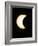 The Moon Partially Covers the Sun During the Peak of an Annular Eclipse Seen from Tel Aviv-null-Framed Photographic Print